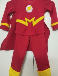Kids Costumes to Hire - Flash Costume _ age 3/4 - 2pce